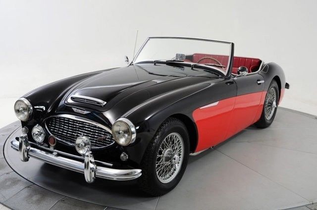 1961 Silver Austin Healey Sprite Convertible