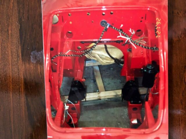 1961 Red Austin Healey 3000 Convertible