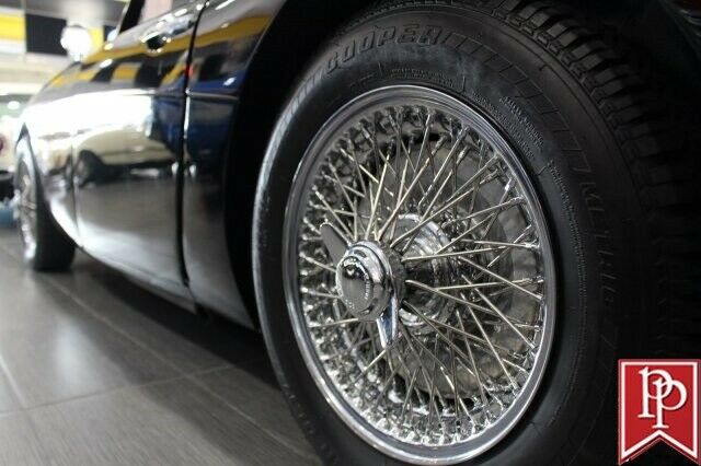 1961 Black Austin Healey 3000 2 Dr Roadster