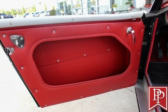 1961 Black Austin Healey 3000 2 Dr Roadster