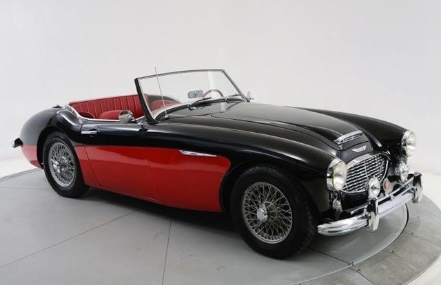1961 Silver Austin Healey Sprite Convertible