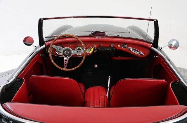 1961 Silver Austin Healey Sprite Convertible