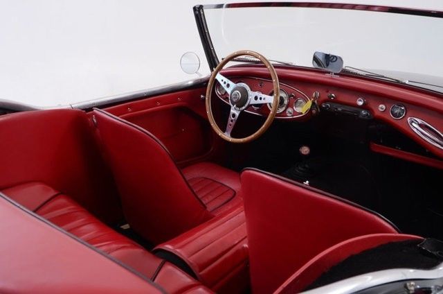 1961 Silver Austin Healey Sprite Convertible