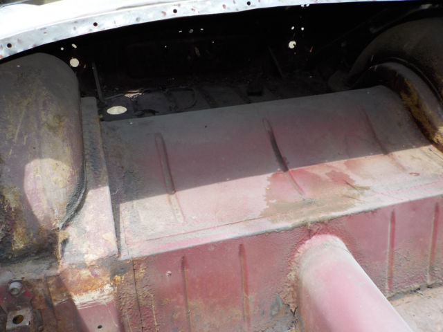 1961 Red Austin Healey Sprite Convertible