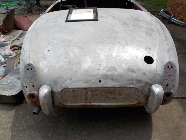 1961 Red Austin Healey Sprite Convertible