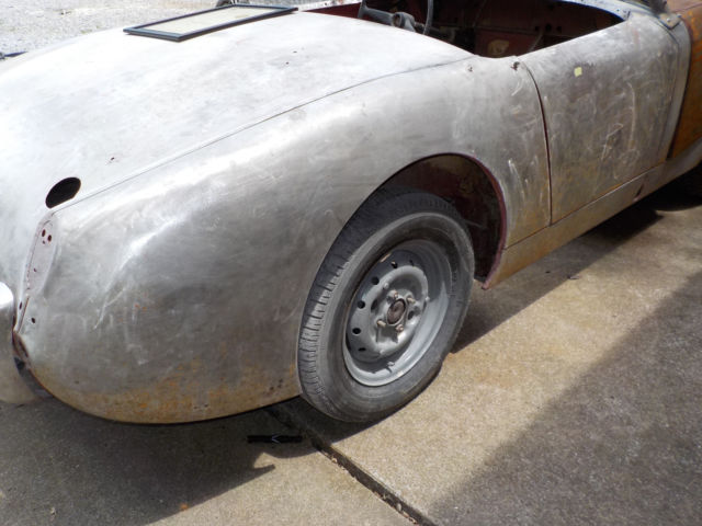 1961 Red Austin Healey Sprite Convertible