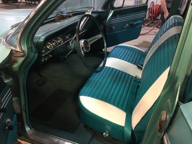 1961 Green Chevrolet Bel Air/150/210 Sedan