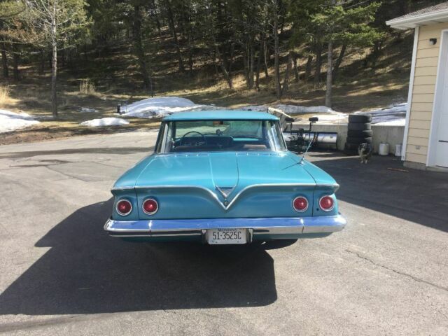 1961 Blue Chevrolet Bel Air/150/210 Coupe