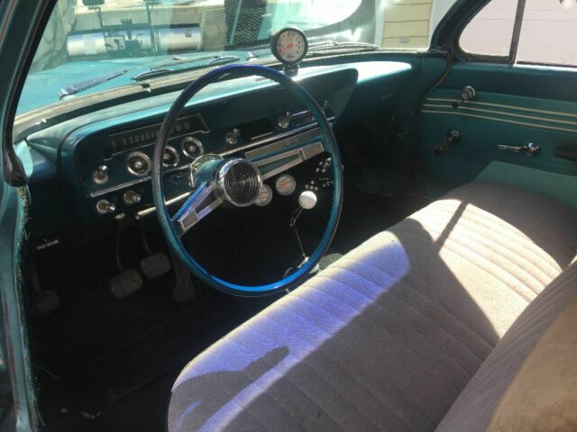 1961 Blue Chevrolet Bel Air/150/210 Coupe