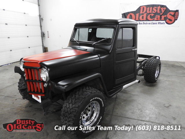 1961 Black Willys Truck Pickup Truck
