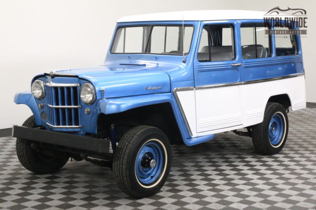 1961 Blue Willys STATION WAGON