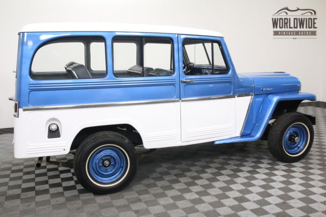 1961 Blue Willys STATION WAGON