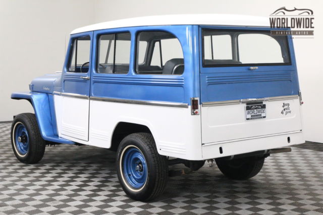 1961 Blue Willys STATION WAGON