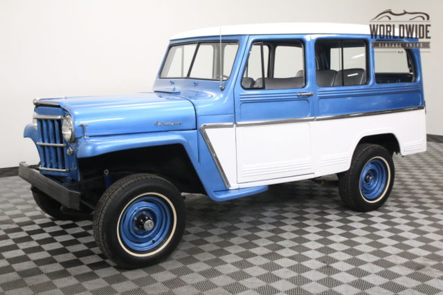 1961 Blue Willys STATION WAGON