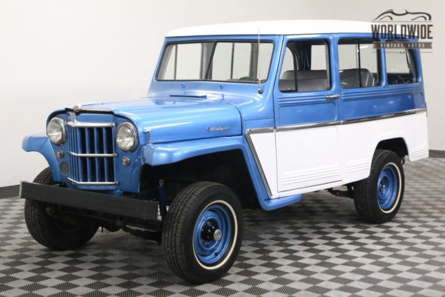 1961 Blue Willys STATION WAGON