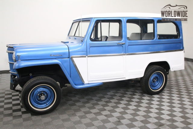 1961 Blue Willys STATION WAGON