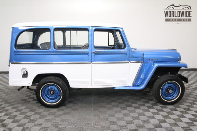 1961 Blue Willys STATION WAGON