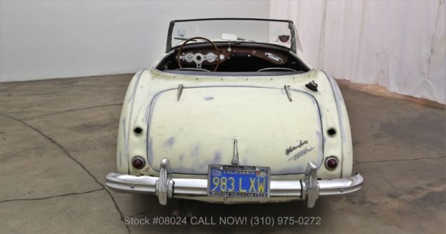 1961 White Austin-Healey 3000