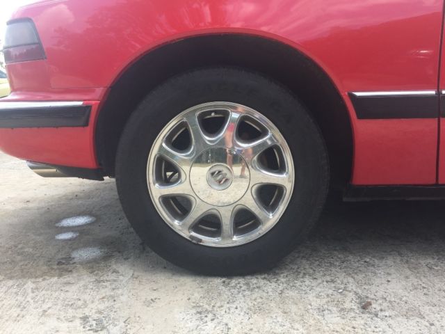 1991 Red Buick Reatta Convertible