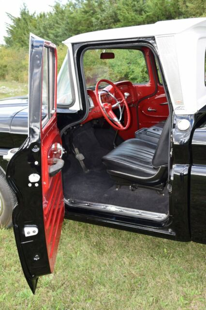 1961 Black Chevrolet C-10 Standard Cab Pickup
