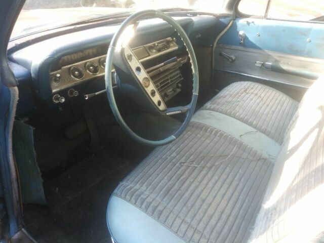 1961 Blue Chevrolet Impala Sedan