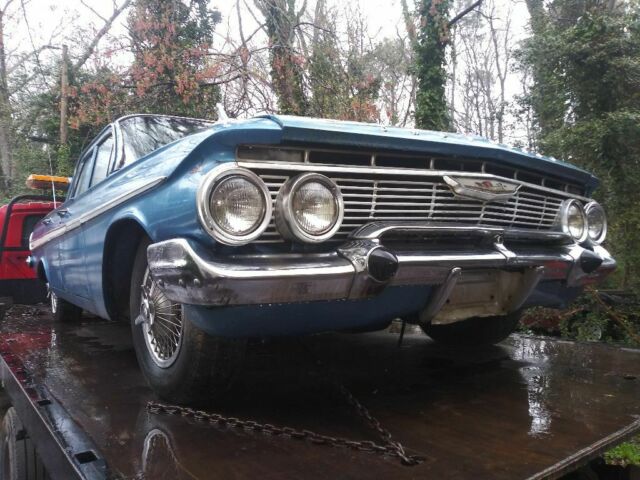 1961 Blue Chevrolet Impala Sedan