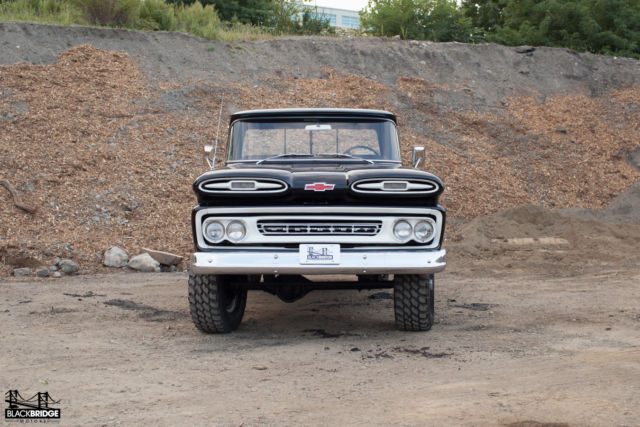 19610000 Black Chevrolet Other Pickups Standard Cab Pickup
