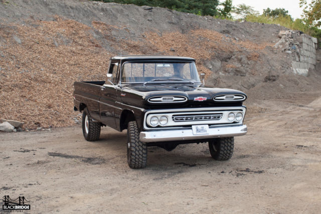 19610000 Black Chevrolet Other Pickups Standard Cab Pickup