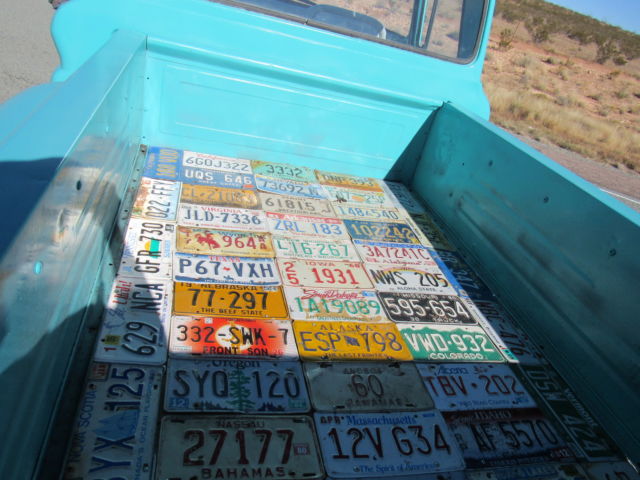 1961 Turquoise and White Chevrolet Other Pickups