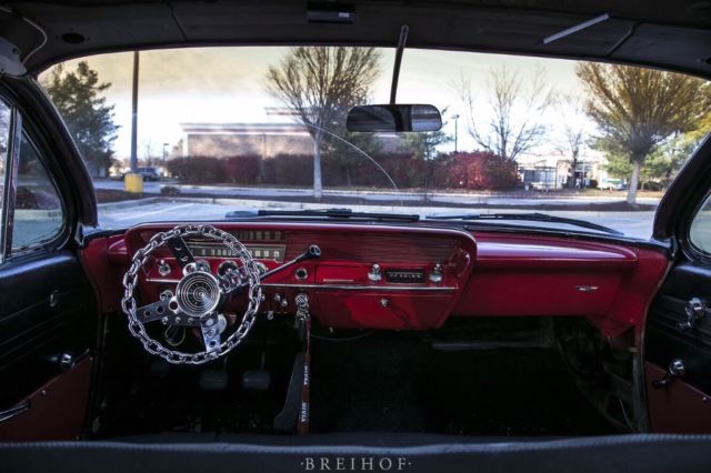 1961 COPPER/WHITE Chevrolet Bel Air/150/210 Sedan