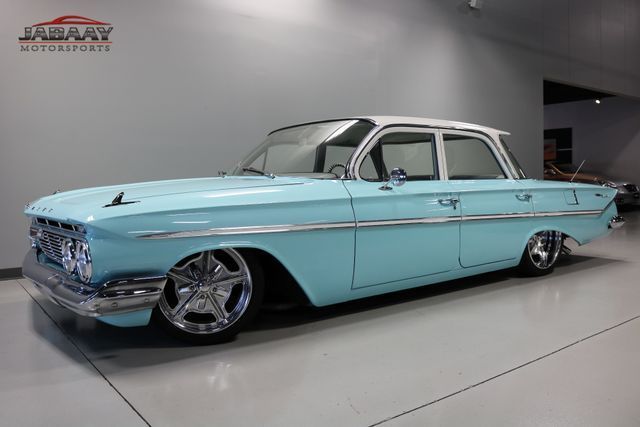 1961 Teal Chevrolet Bel Air/150/210 Sedan