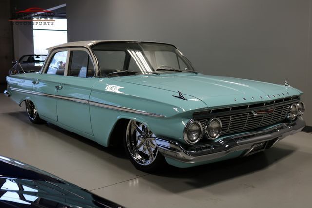 1961 Teal Chevrolet Bel Air/150/210 Sedan