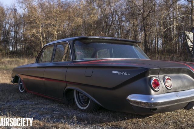 1961 COPPER/WHITE Chevrolet Bel Air/150/210 Sedan