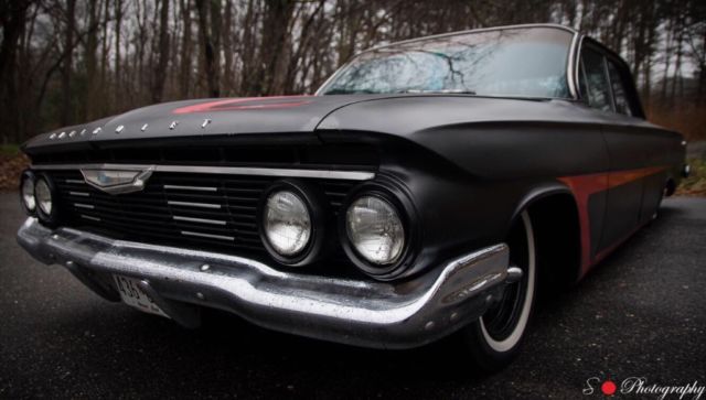 1961 COPPER/WHITE Chevrolet Bel Air/150/210 Sedan