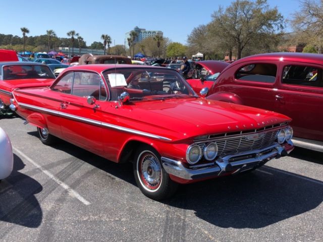 1961 Red Chevrolet Bel Air/150/210 Bubble Top