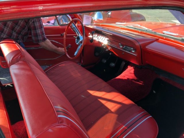 1961 Red Chevrolet Bel Air/150/210 Bubble Top