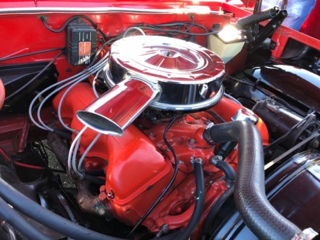 1961 Red Chevrolet Bel Air/150/210 Bubble Top