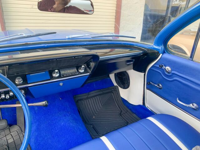 1961 Blue Chevrolet Bel Air/150/210 Sedan
