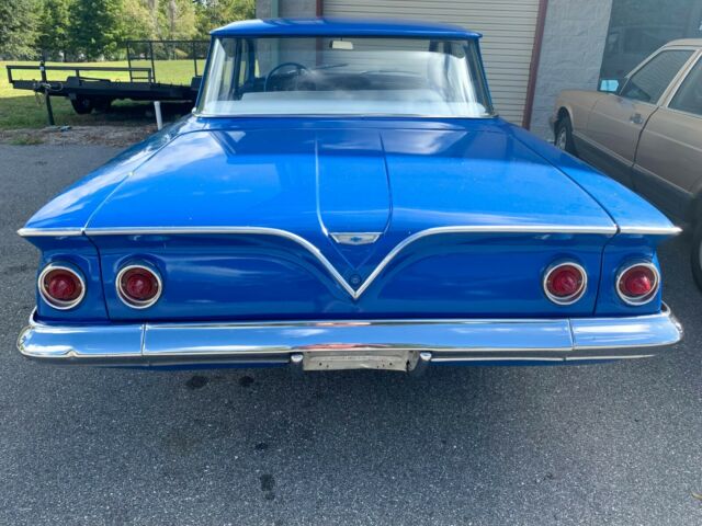 1961 Blue Chevrolet Bel Air/150/210 Sedan