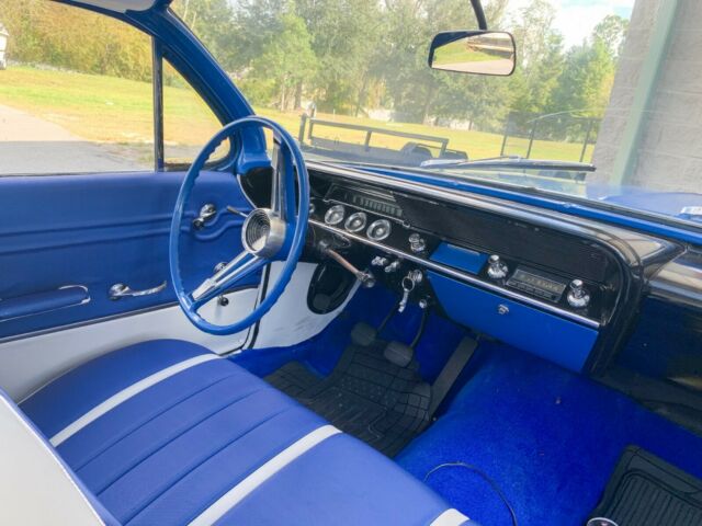 1961 Blue Chevrolet Bel Air/150/210 Sedan