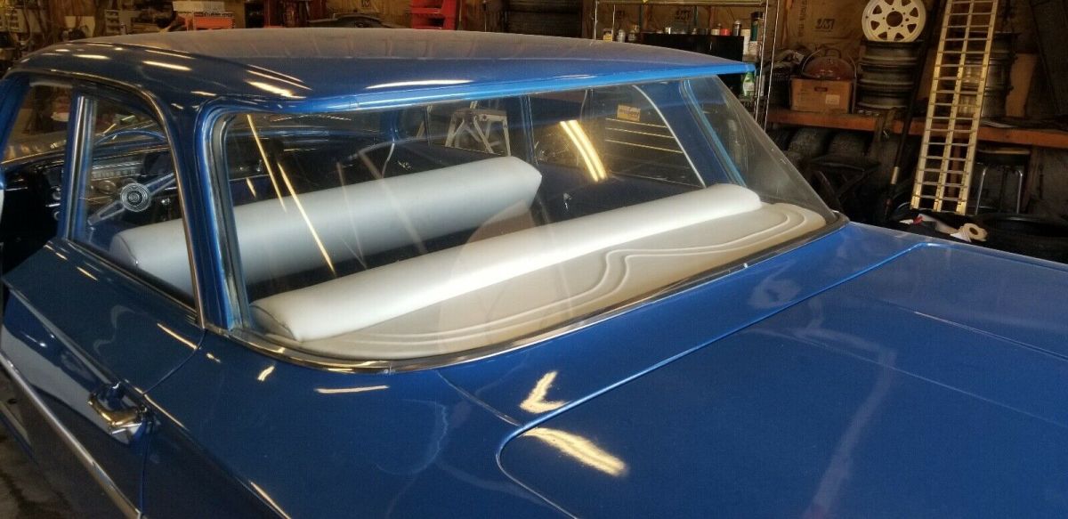 1961 Blue Chevrolet Bel Air Sedan