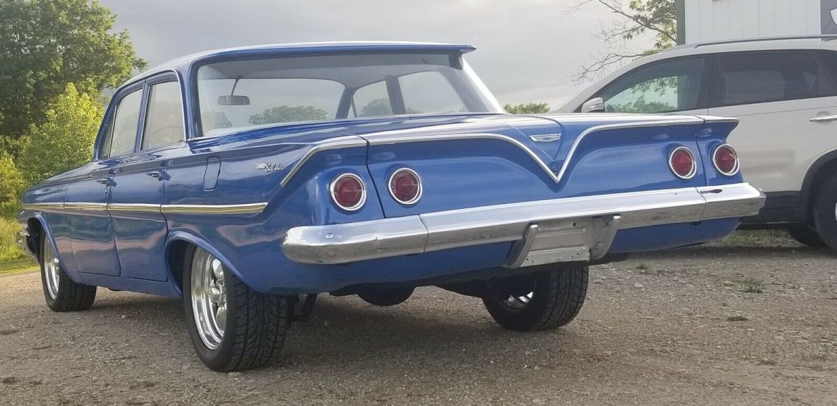 1961 Blue Chevrolet Bel Air Sedan