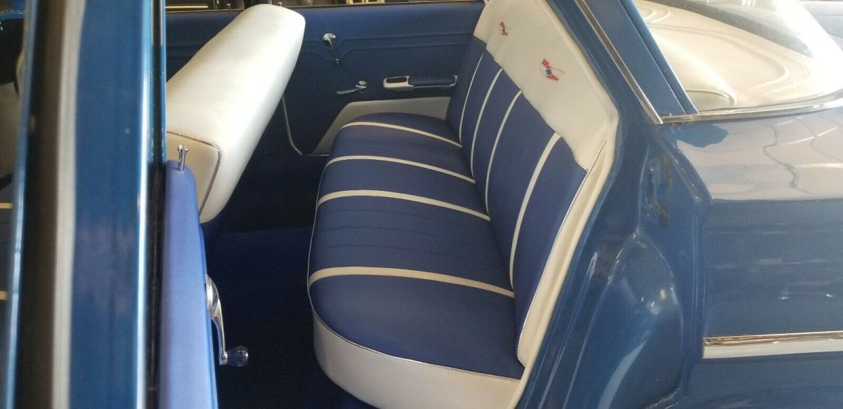 1961 Blue Chevrolet Bel Air Sedan