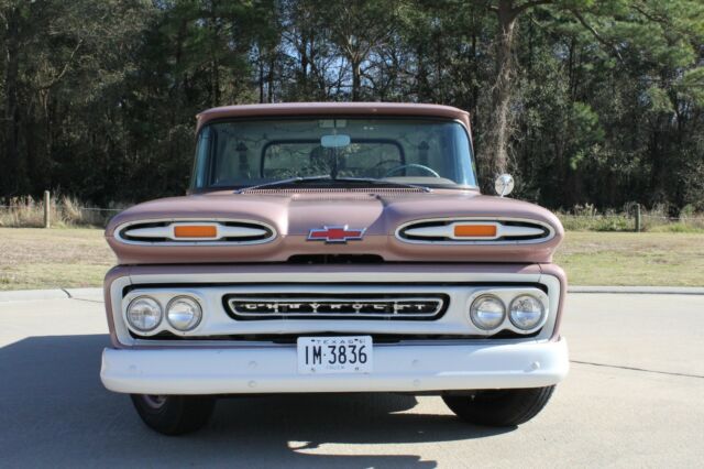 1961 Tahiti Coral Chevrolet C-10 Standard Cab Pickup
