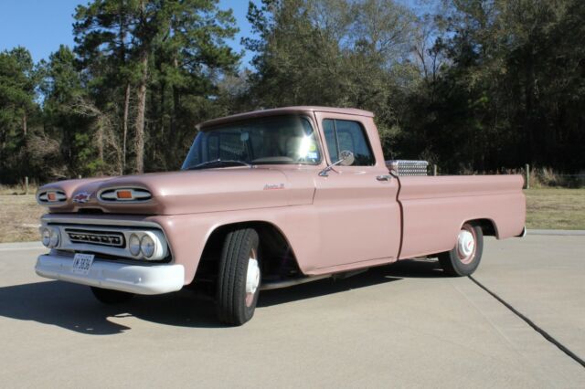 1961 Tahiti Coral Chevrolet C-10 Standard Cab Pickup