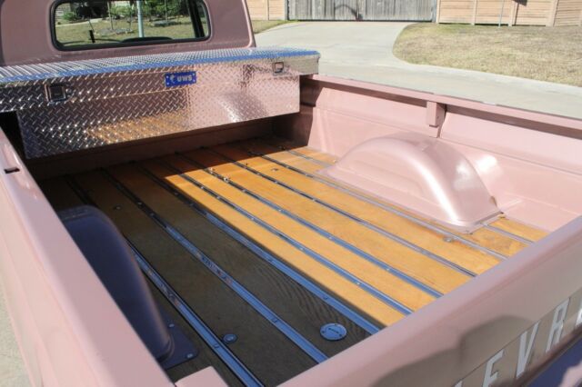 1961 Tahiti Coral Chevrolet C-10 Standard Cab Pickup