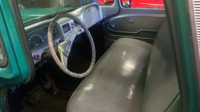 1961 Green Chevrolet C-10 Standard Cab Pickup