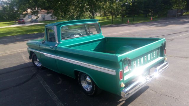1961 Green Chevrolet C-10 Standard Cab Pickup