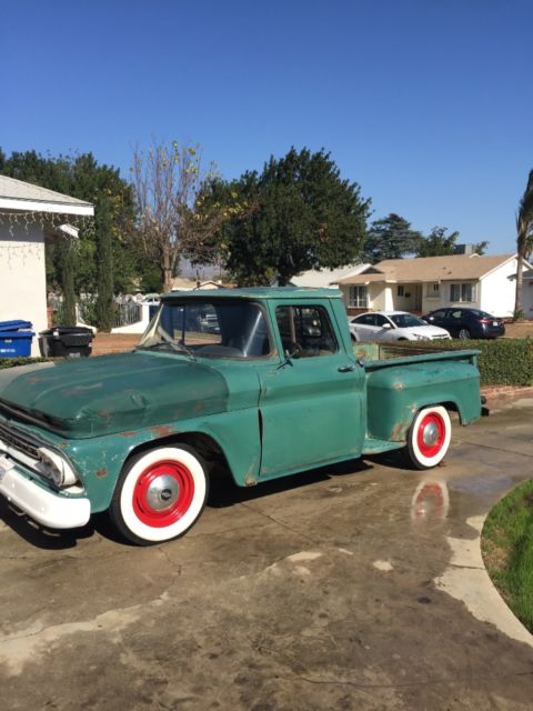 1961 Green Chevrolet C-10