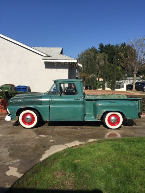 1961 Green Chevrolet C-10